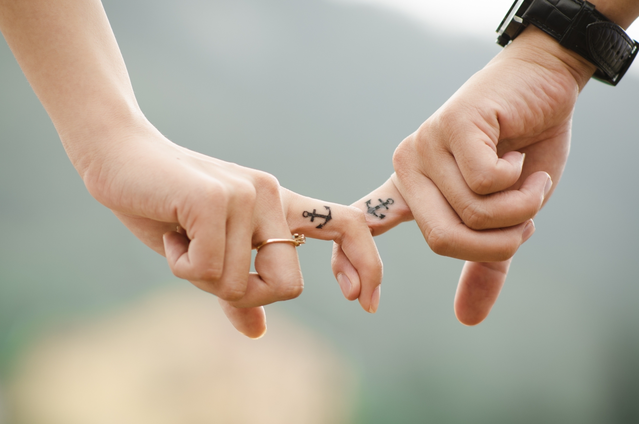 Anchor Couple Fingers 38870