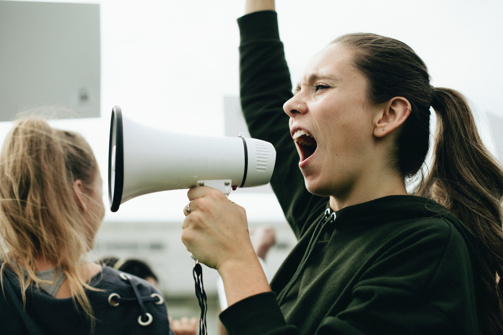 Free Speech megaphone