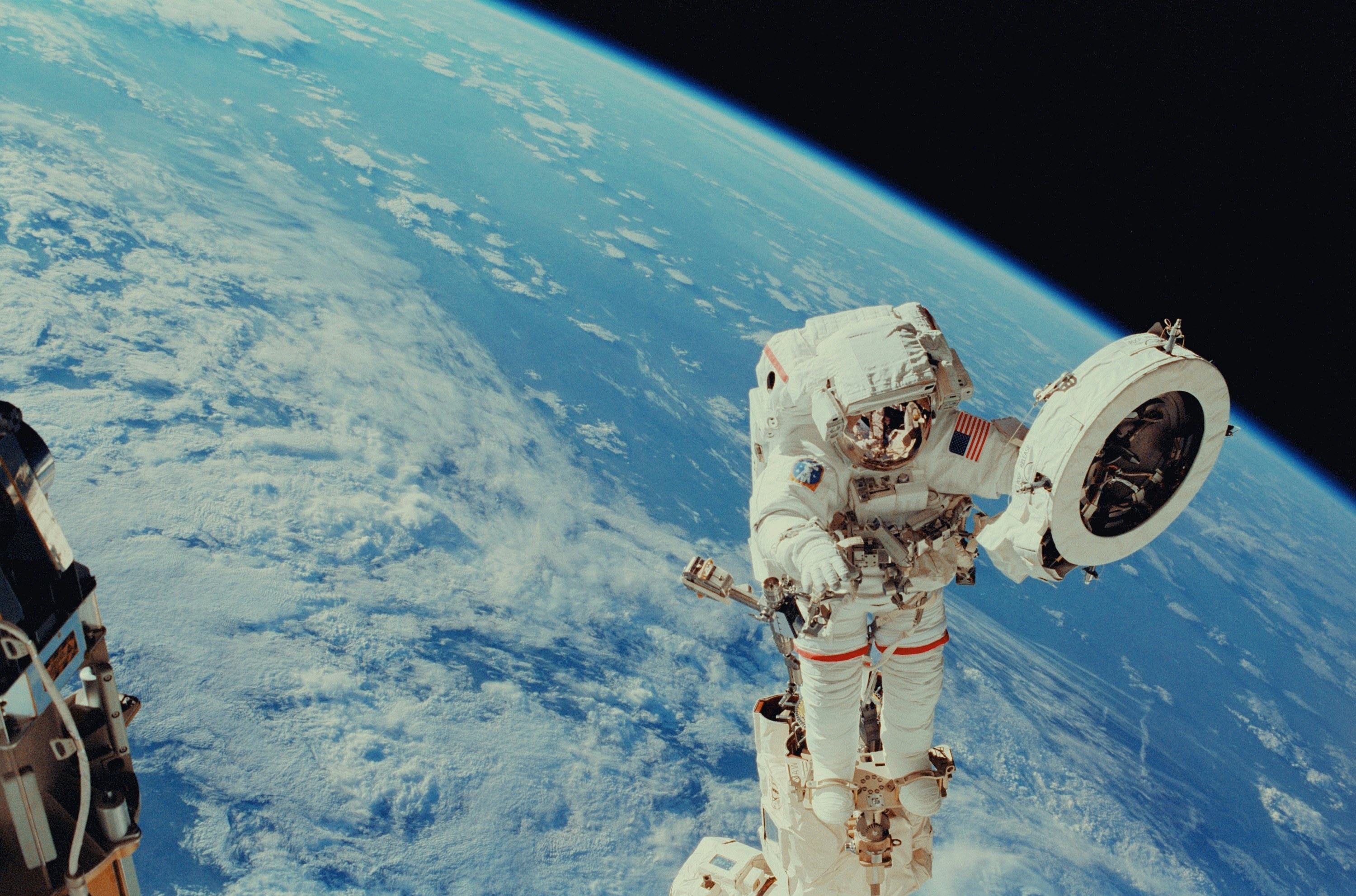 Astronaut in space