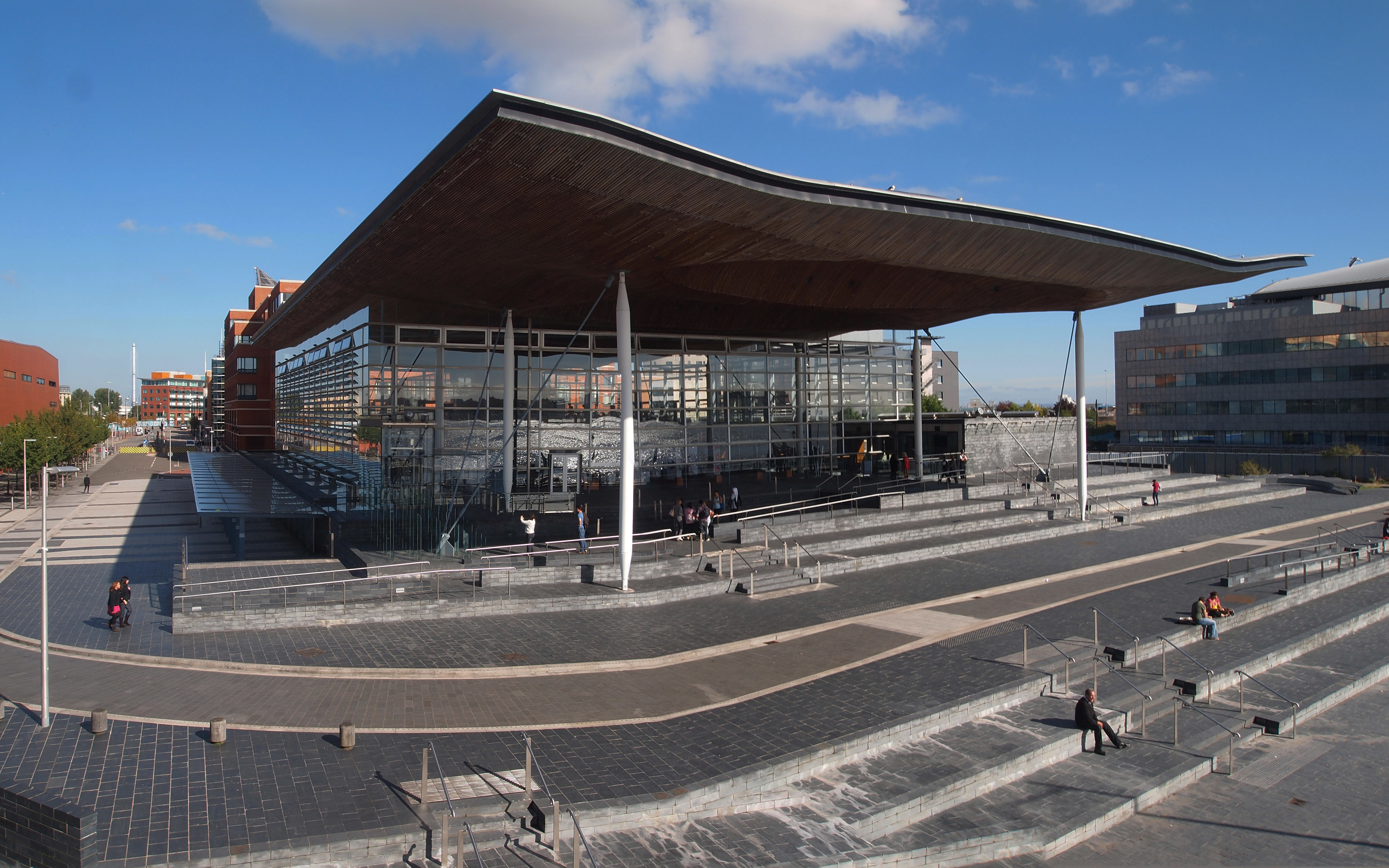 Senedd Welsh Parliament Cardiff Bay