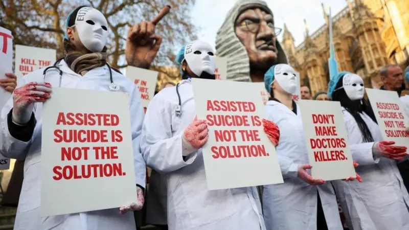 Assisted Dying Demonstration in November